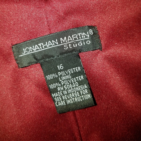 Jonathan Martin studio dress size 16 - Picture 2 of 6
